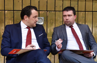 Romain Gaspoz et Nicolas Pérot