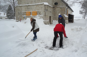 Préparation des murs, pour le défi