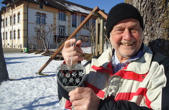 André qui a relevé notre défi en nous apportant un coeur