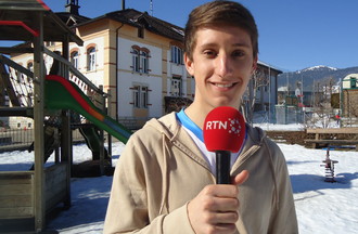 Valentin Choffat, le jeune sportif de tir à l'arc