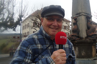David Favre qui nous a parlé de la sécheresse du Doubs