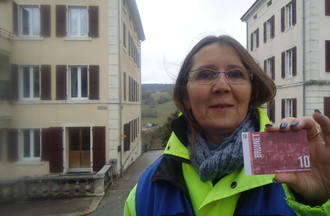 Christine qui a relevé le défi en nous apportant un bruinet