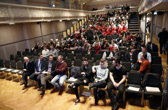 La salle de l'Inter (Photo : Roger Meier)
