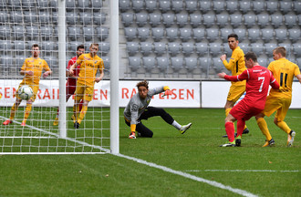 L'ouverture du score pour Sylvain Mora