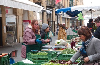 Marché de Neuchâtel, le 06.04.19.