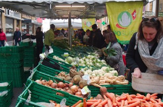 Marché de Neuchâtel, le 06.04.19.