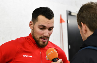 Marco Pedretti a livré son dernier match sous la maillot du HC Bienne