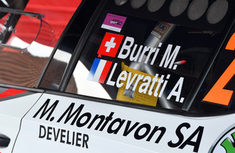 Michaël Burri est navigué par Anderson Levratti sur ce Critérium jurassien