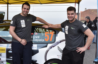 Luis Campaniço (à gauche) et David Erard