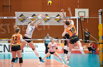 NUC - Aesch Pfeffingen, acte II de la finale des play-off de Ligue A de volleyball