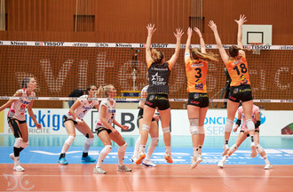 NUC - Aesch Pfeffingen, acte II de la finale des play-off de Ligue A de volleyball