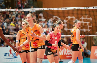 NUC - Aesch Pfeffingen, acte II de la finale des play-off de Ligue A de volleyball