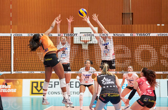NUC - Aesch Pfeffingen, acte II de la finale des play-off de Ligue A de volleyball