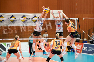NUC - Aesch Pfeffingen, acte II de la finale des play-off de Ligue A de volleyball