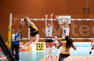 NUC - Aesch Pfeffingen, acte II de la finale des play-off de Ligue A de volleyball