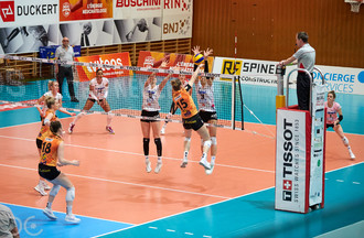 NUC - Aesch Pfeffingen, acte II de la finale des play-off de Ligue A de volleyball