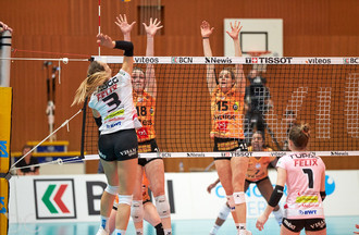 NUC - Aesch Pfeffingen, acte II de la finale des play-off de Ligue A de volleyball