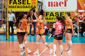 NUC - Aesch Pfeffingen, acte II de la finale des play-off de Ligue A de volleyball