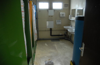  La salle de bains.