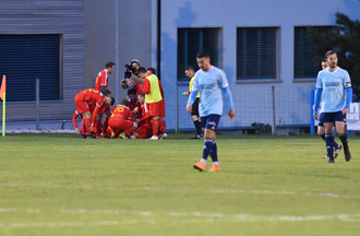 TT vient d'ouvrir le score