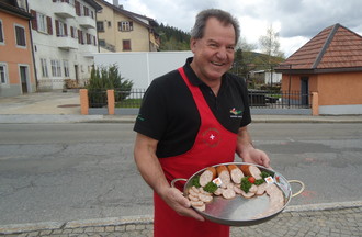 Un grand merci à Bernard pour son délicieux plat