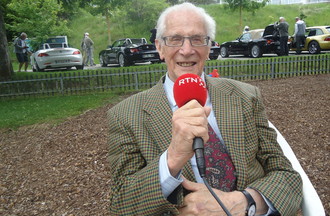 André Ratzé âgé de 95 ans est  le doyen de Chaumont