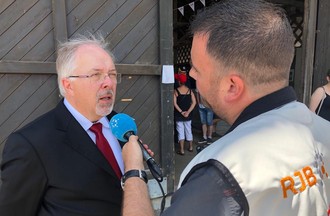 Laurent Coste, président du MAJ et directeur de campagne de Moutier Ville Jurassienne