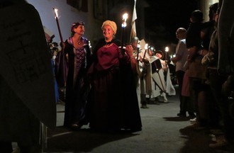 Médiévales de St-Ursanne, Cortège nocturne