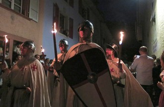 Médiévales de St-Ursanne, Cortège nocturne