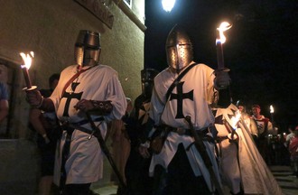 Médiévales de St-Ursanne, Cortège nocturne