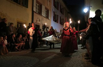 Médiévales de St-Ursanne, Cortège nocturne