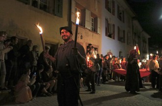 Médiévales de St-Ursanne, Cortège nocturne