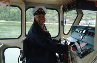 C'était un honneur d'être capitaine de bateau