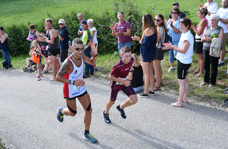 Michaël Morand lors de son arrivée à Epauvillers