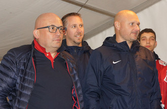 Olivier Calame, Clint Thornton, Mikael Kvarnström