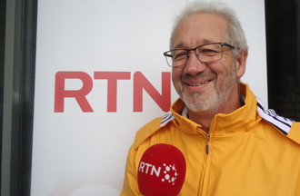 Jean-Claude qui a relevé notre défi, en apportant du fromage