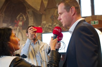 Nicolas Ruedin, président du PLR neuchâtelois.