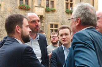 Damien Cottier, Laurent Favre, Raphaël Comte, Jacques-André Maire.