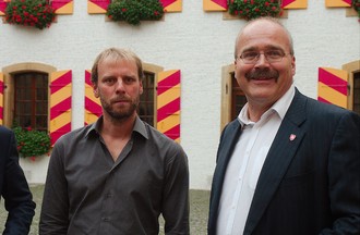Le conseiller national Fabien Fivaz et le conseiller aux Etats Philippe Bauer.