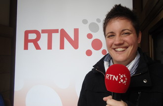 Christelle la participante du blind test