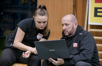Lauren Bertolacci et Olivier Lardier