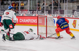 Toni Rajala envoie le HC Bienne en quart de finale
