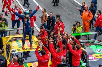 Christophe Hurni champion d'Europe et du monde 2018 du Ferrari Challenge