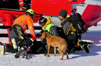 Sauvetage avalanche - REGA et Secours Alpin Suisse