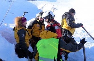 Sauvetage avalanche - REGA et Secours Alpin Suisse