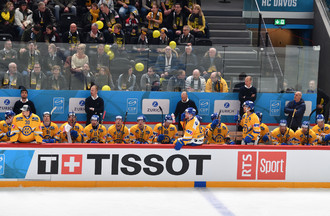 Le banc du HC Davos