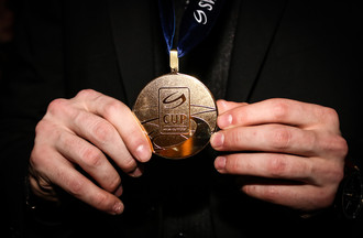 La médaille du vainqueur