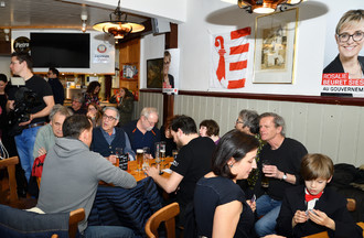 Le stamm du PS au restaurant Le Boeuf à Delémont