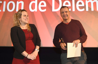Lisianne Ribaut et Béat Wermelinger du CN Delémont (prix du jury)