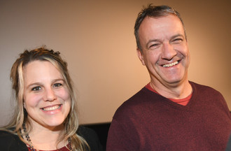 Lisianne Ribaut et Béat Wermelinger du CN Delémont (prix du jury)
